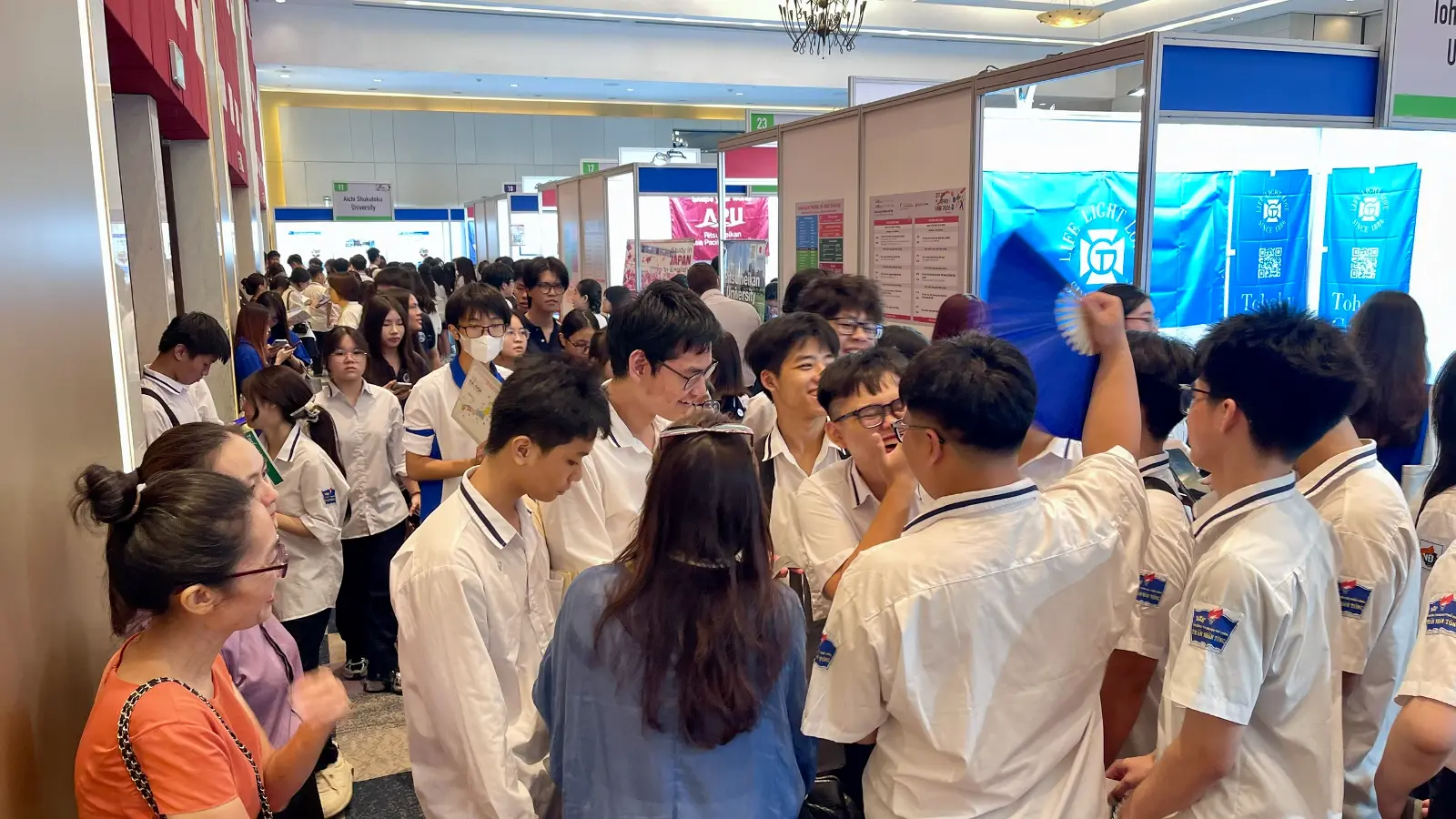 [STUDY IN JAPAN FAIR 2026] GIAN HÀNG ĐẠI HỌC TEIKYO TẠI SỰ KIỆN: TÂM ĐIỂM THU HÚT ĐÔNG ĐẢO HỌC SINH VÀ PHỤ HUYNH
