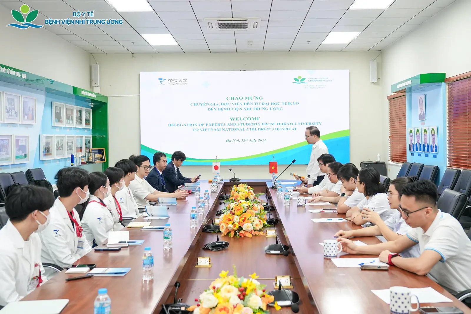 🌟 Tự hào hành trình bước ra thế giới: Sinh viên Y khoa Đại học Teikyo và tuần lễ thực tập lâm sàng bứt phá tại Bệnh viện Nhi Trung ương Việt Nam