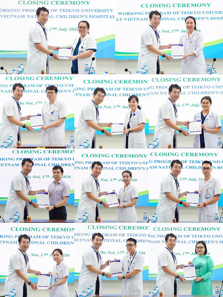 🌟 Tự hào hành trình bước ra thế giới: Sinh viên Y khoa Đại học Teikyo và tuần lễ thực tập lâm sàng bứt phá tại Bệnh viện Nhi Trung ương Việt Nam