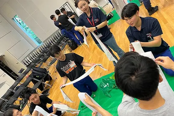 CLB Nghiên cứu ELS Đại học Teikyo Tham Gia Diễn Tập Phòng Chống Thiên Tai Vùng Itabashi