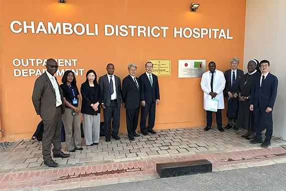 【Giao lưu quốc tế】 Phái đoàn Đại học Teikyo thăm và làm việc tại Đại học Copperbelt, Cộng hòa Zambia